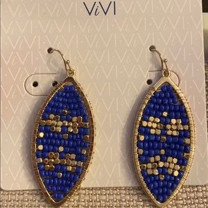 Blue earrings